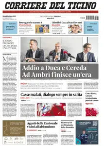 Corriere del Ticino - 9 Ottobre 2025