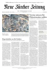 Neue Zurcher Zeitung International  - 15 Januar 2025