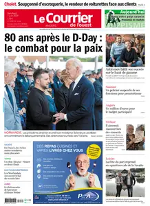 Le Courrier de l'Ouest Angers - 7 Juin 2024