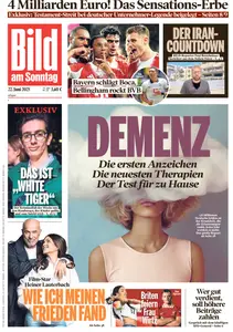 Bild am Sonntag - 22 Juni 2025