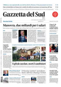 Gazzetta del Sud Messina - 15 Ottobre 2025
