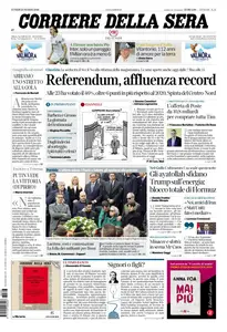 Corriere della Sera - 23 Marzo 2026