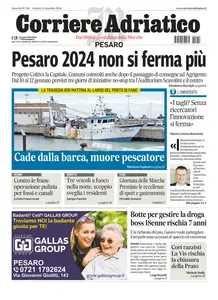 Corriere Adriatico Pesaro - 12 Dicembre 2024