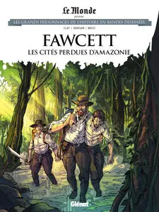 Les Grands Personnages De L'Histoire En Bandes Dessinées - Tome 101 - Fawcett - Les Cités Perdues D'Amazonie