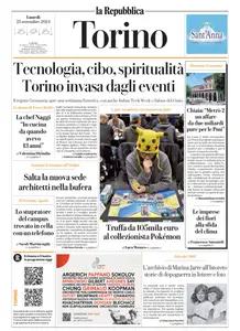 la Repubblica Torino - 23 Settembre 2024