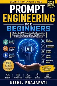 Prompt Engineering for Beginners: Master ChatGPT, Generative AI, AI Productivity, Automation Workflows and Real-World