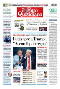 Il Fatto Quotidiano - 20 Maggio 2025