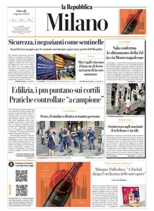 la Repubblica Milano - 1 Agosto 2024