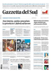 Gazzetta del Sud Catanzaro - 14 Settembre 2025