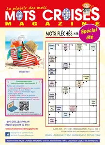 Mots Croisés Magazine N.3170 - 5 Juin 2025