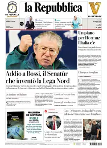 la Repubblica - 20 Marzo 2026