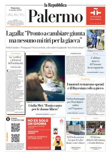 la Repubblica Palermo - 6 Ottobre 2024