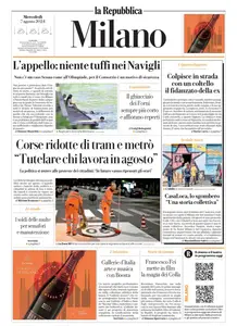 la Repubblica Milano - 7 Agosto 2024