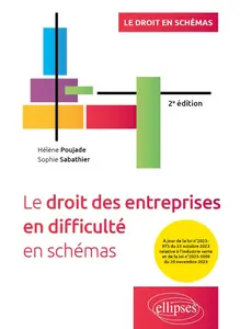 Hélène Poujade, Sophie Sabathier, "Le droit des entreprises en difficulté en schémas", 2e édition