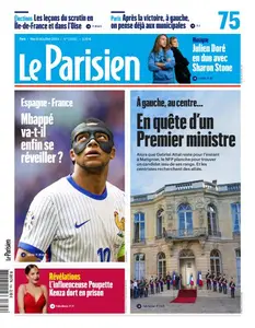 Le Parisien du Mardi 9 Juillet 2024