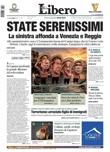 Libero - 26 Maggio 2026