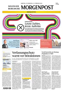 Solinger und Bergische Morgenpost - 22 Februar 2025