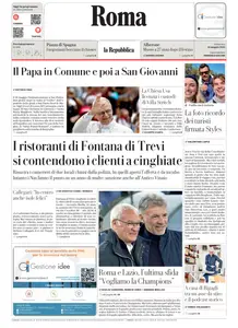 la Repubblica Roma - 25 Maggio 2025