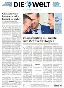 Die Welt - 16 Oktober 2025