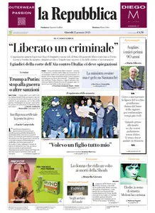la Repubblica - 23 Gennaio 2025