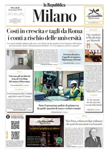 la Repubblica Milano - 22 Gennaio 2025