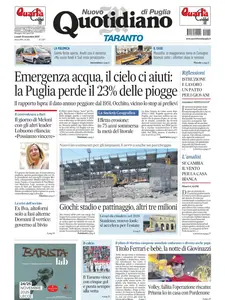 Quotidiano di Puglia Taranto - 10 Novembre 2025