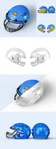 Football Helmet Mockup Set