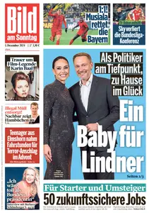 Bild am Sonntag - 01 Dezmber 2024