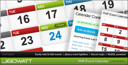 PHP Event Calendar v1.6 – CodeCanyon
