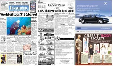 Philippine Daily Inquirer – May 22, 2008