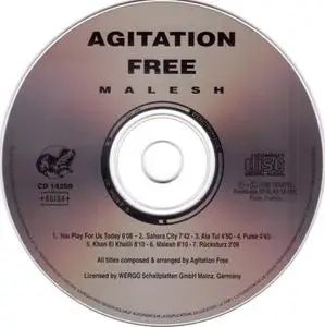 Agitation Free - معليش Malesch (1972) {1992 Spalax}