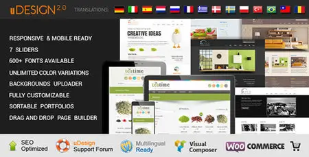 ThemeForest - uDesign v2.7.6 - Responsive WordPress Theme