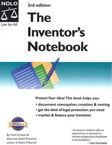 The Inventor's Notebook, 3rd edition