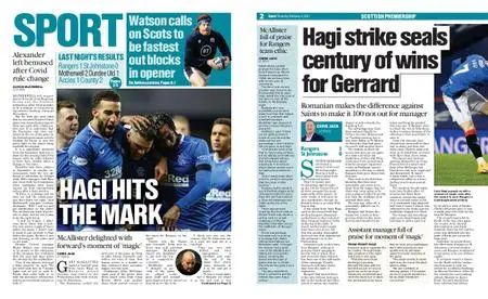 The Herald Sport (Scotland) – February 04, 2021