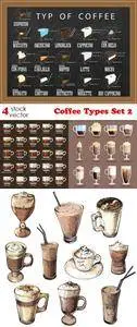 Vectors - Coffee Types Set 2