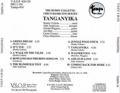 Buddy Collette & Chico Hamilton - Tanganyika (1956) {Dig--V.S.O.P. #20 CD rel 1993}