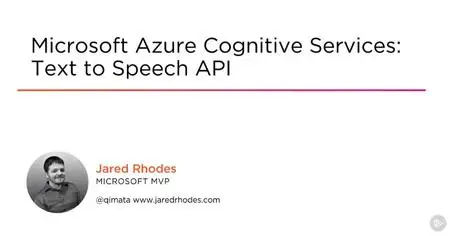 Microsoft Azure Cognitive Services: Text to Speech API