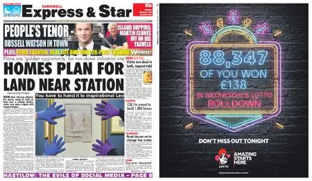 Express and Star Sandwell Edition – February 02, 2019