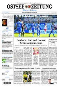 Ostsee Zeitung Rügen - 30. Juli 2018