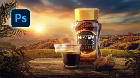 Photoshop Advertising Commercial- Nescafé