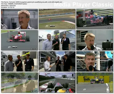 Formula1 2009 Hungarian Grand Prix Qualifying