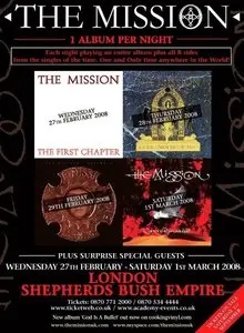 The Mission - London Shepherds Bush Empire (2008) {5CD Set, Eyes Wide Shut Recordings Limited Edition EWSR 002~006}