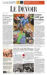 Le Devoir du 04 05 Août 2014