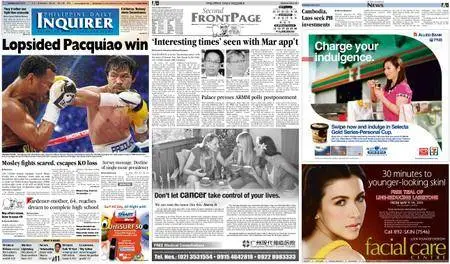 Philippine Daily Inquirer – May 09, 2011