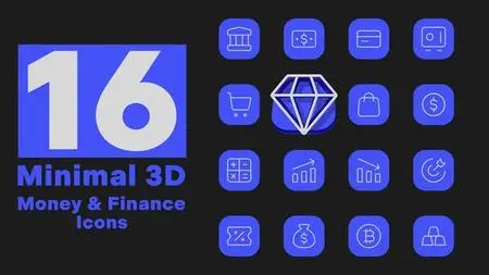 Minimal 3D - Money & Finance Icons 51770071