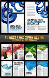 Stock Vector - Business Brochure Design