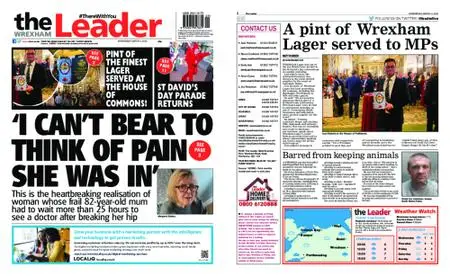 The Leader Wrexham – March 02, 2022