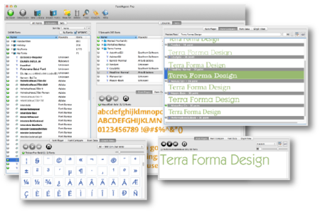 FontAgent Pro v6.206 Mac OS X