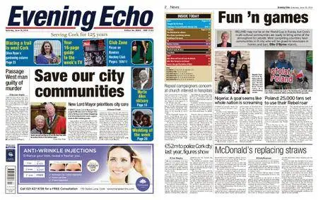 Evening Echo – June 16, 2018