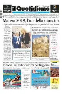 il Quotidiano del Sud Basilicata - 31 Luglio 2018